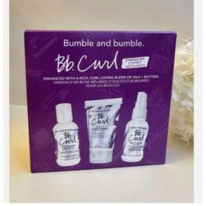Bumble & Bumble Curl 3pc Starter Set 2oz Shampoo, Conditioner, Reactivator NIB